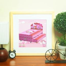 Spring Bed Anak 2in1 Hello Kitty